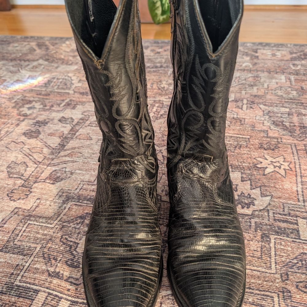 Black Heeled Boots